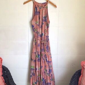 Tori Richard long mid dress